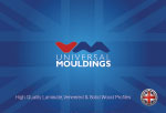 Download the Universal Mouldings Catalogue
